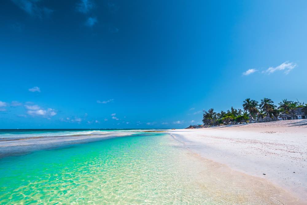 Het Strand van Diani Beach